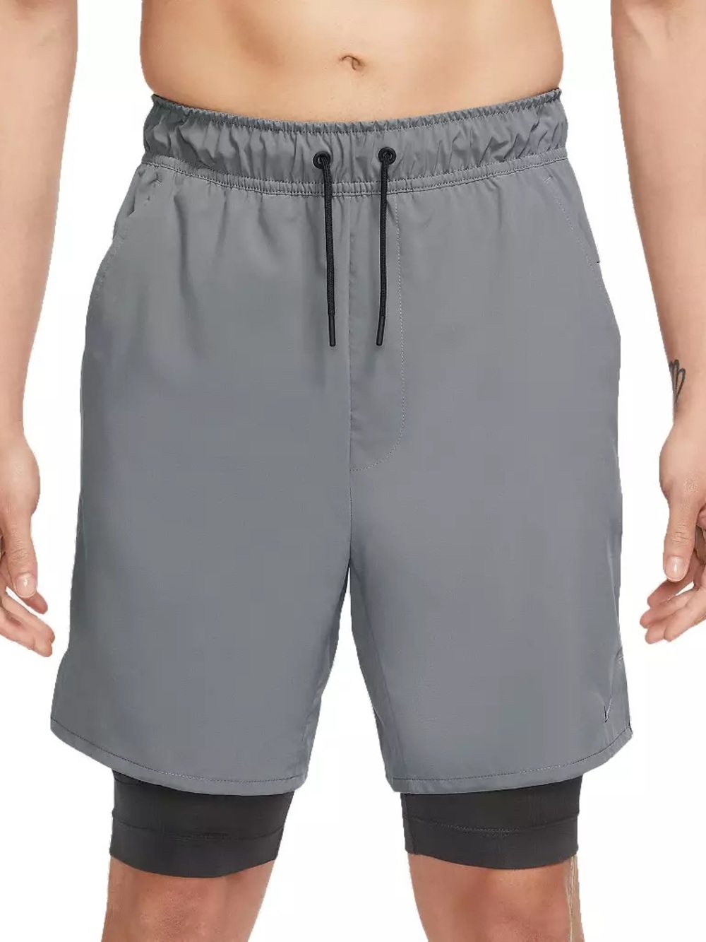 Nike Men's Dri-FIT Unlimited 7" 2-in-1 Versatile Shorts Smoke Grey